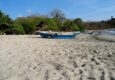 Costa rica nicoya peninsula fishing boats on sands of san juanillo beach copyright alison thomas