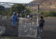 Ecuador galapagos islands improvised crew football match santiago island