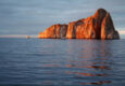Ecuador galapagos islands kicker rock at sunset galapagos islands