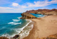 Spain andalucia almeria playa del monsul beach at cabo de gata in spain