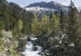 Spain catalonia pyrenees aiguestortes hikers towards negre c pura aventura