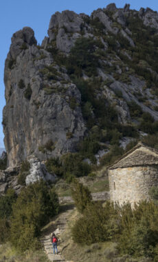 Spain aragon pyrenees ordesa tella chapel castillo mayor ruta de las hermitas