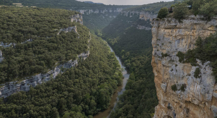 Spain burgos ebro canyon pesquera valdelateja