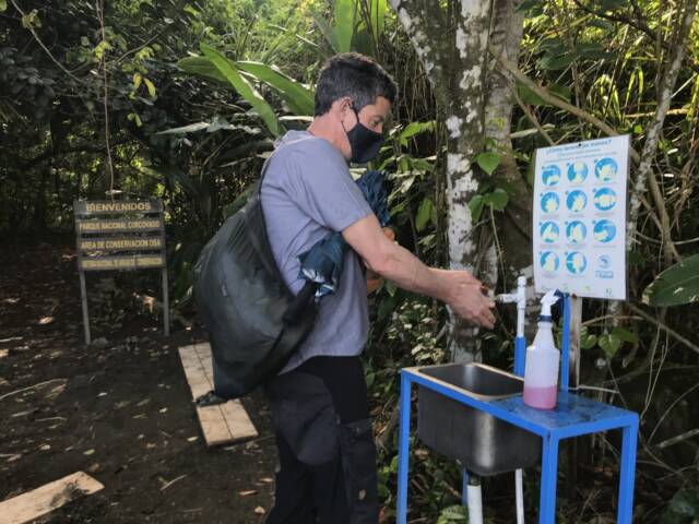 Costa rica hand washing covid c thomas power pura aventura