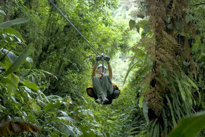 Costa rica monteverde zipline