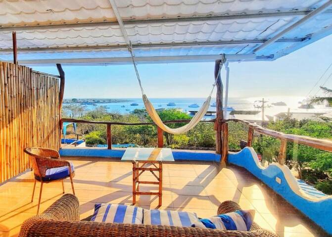 Galapagos hammock view c casa playa mann