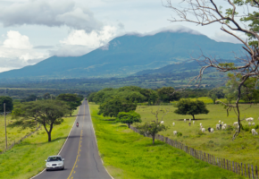 Costa rica tenorio driving road c canva
